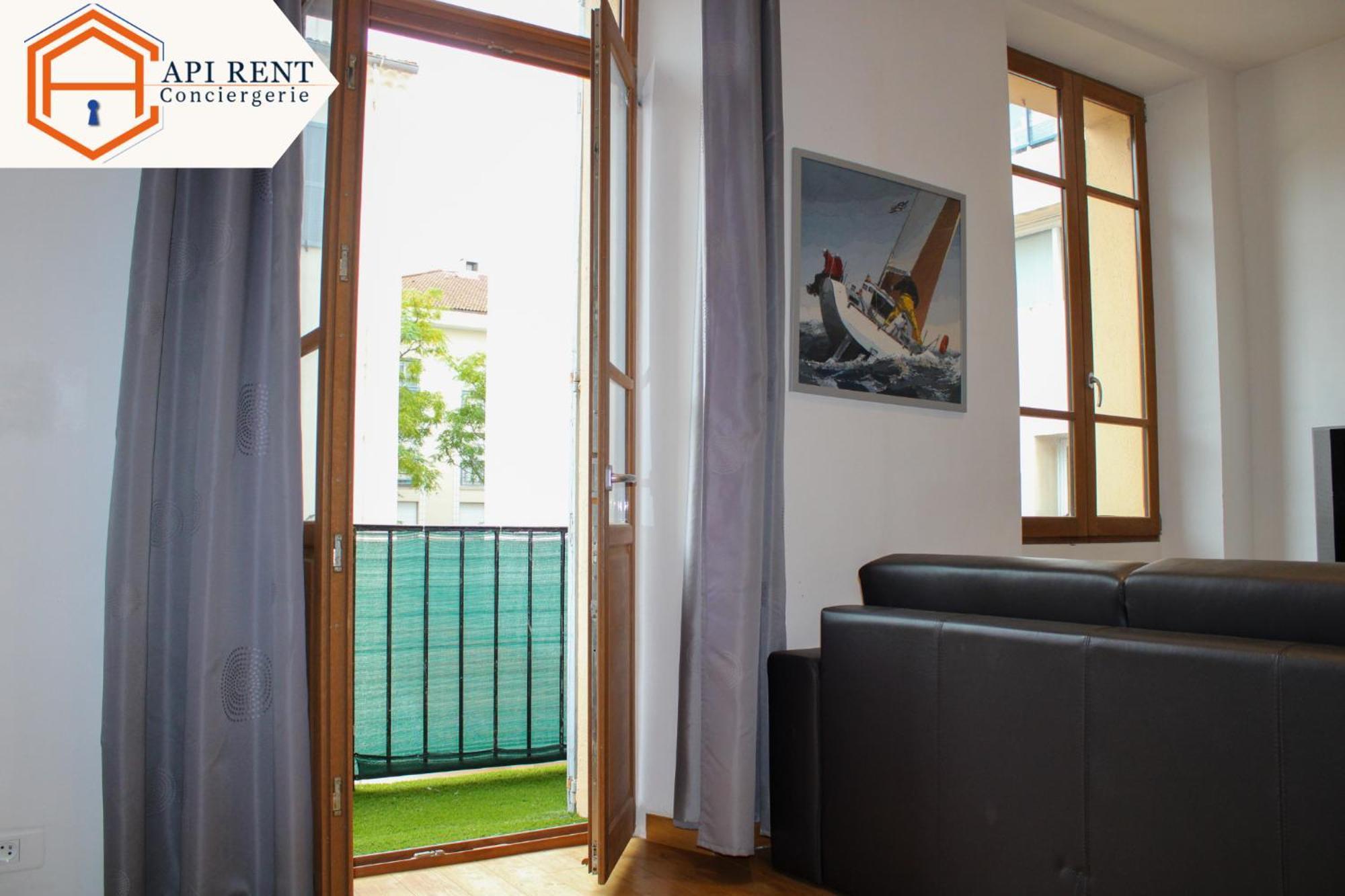 Le Leon By Apirent #Balcon #Calme #Climatisation #Central カンヌ エクステリア 写真